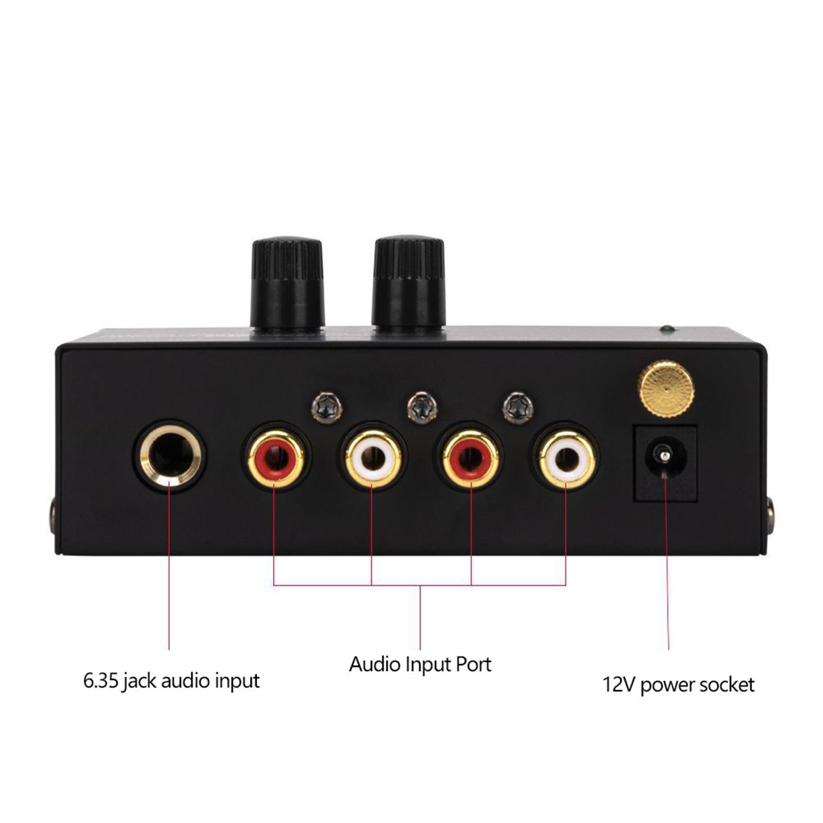 Phono Turntable Preamp Turntable Amplifier for Speakers Computers