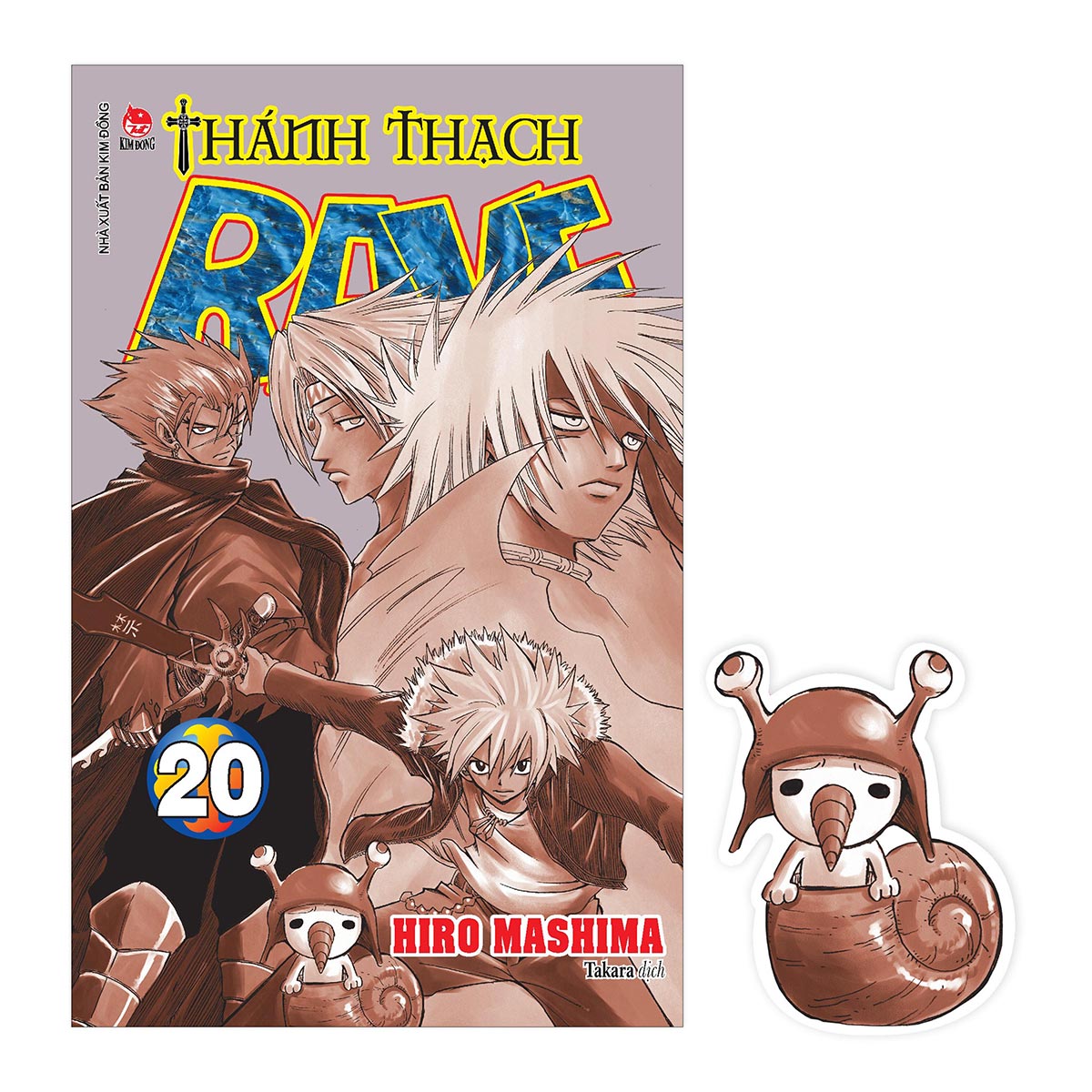 Thánh Thạch RAVE Tập 20 [Tặng Kèm Bìa Áo Đặc Biệt + Bookmark]