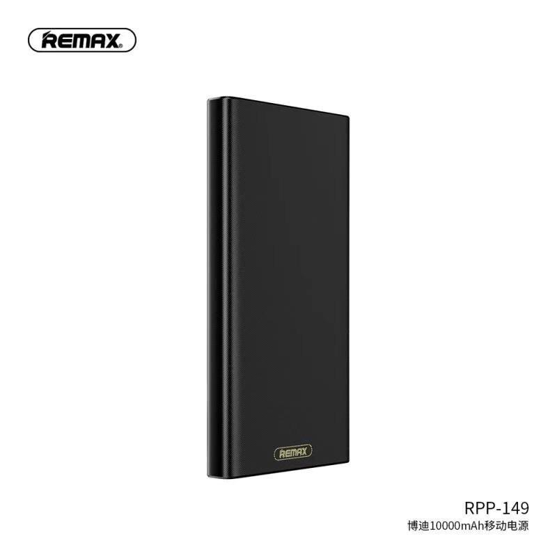 Pin Sạc Dự Phòng REMAX RPP-149 10.000mAh-2 Cổng Sạc Vào-2 Cổng USB.