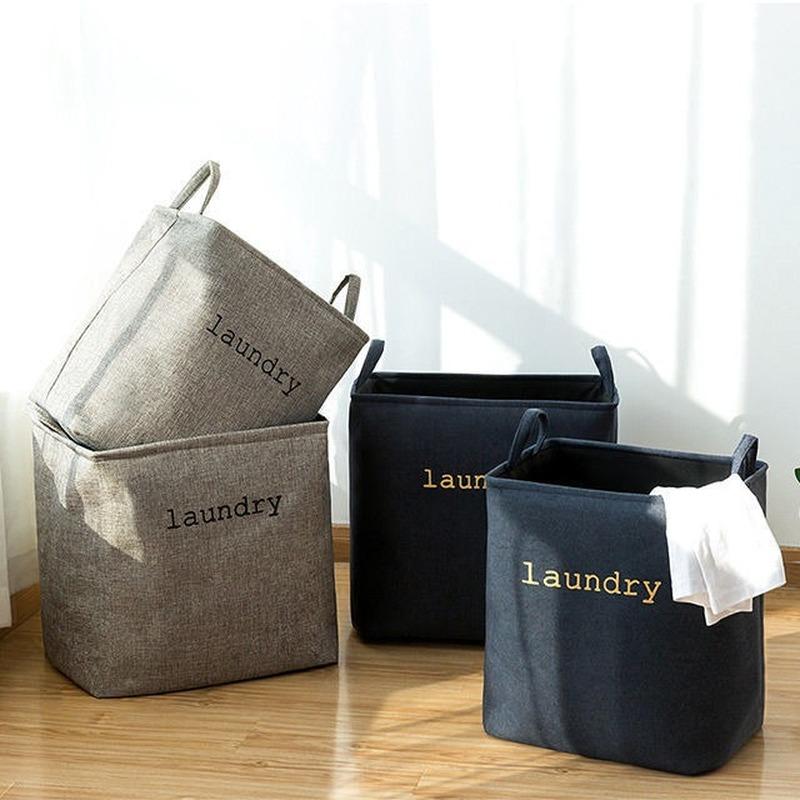 Giỏ Vải Đựng Đồ Đa Năng Tiện Dụng Họa Tiết Xinh Xắn