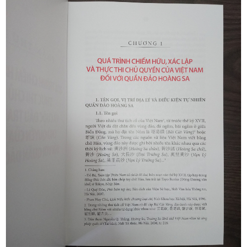 TƯ LIỆU VỀ CHỦ QUYỀN CỦA VIỆT NAM ĐỐI VỚI QUẦN ĐẢO HOÀNG SA (Tác giả: Trần Đức Anh Sơn chủ biên)