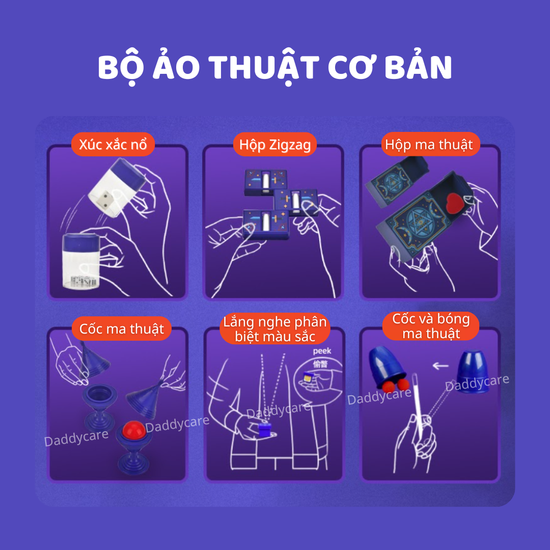 Bộ Đồ Chơi Ảo Thuật Ma Thuật Mideer My First Magic Show