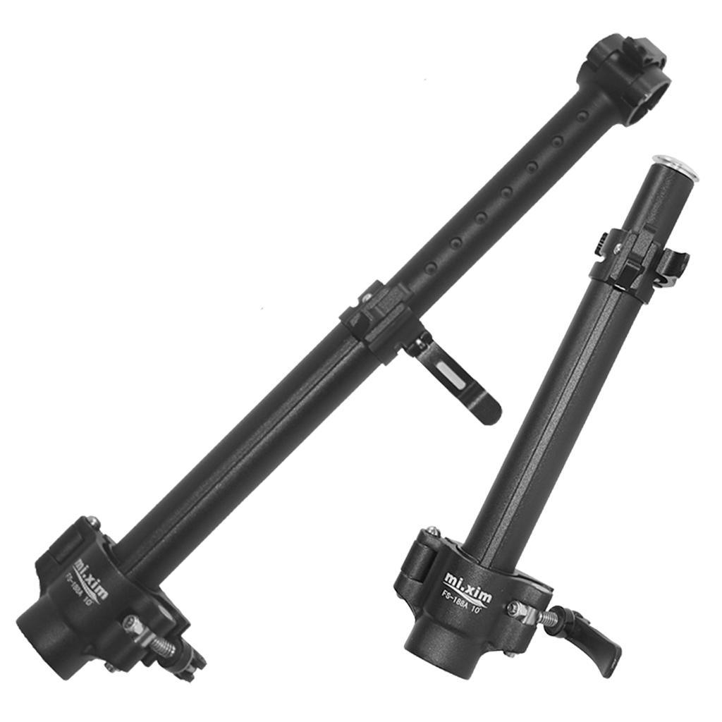 Folding Handlebar Quill Riser Black