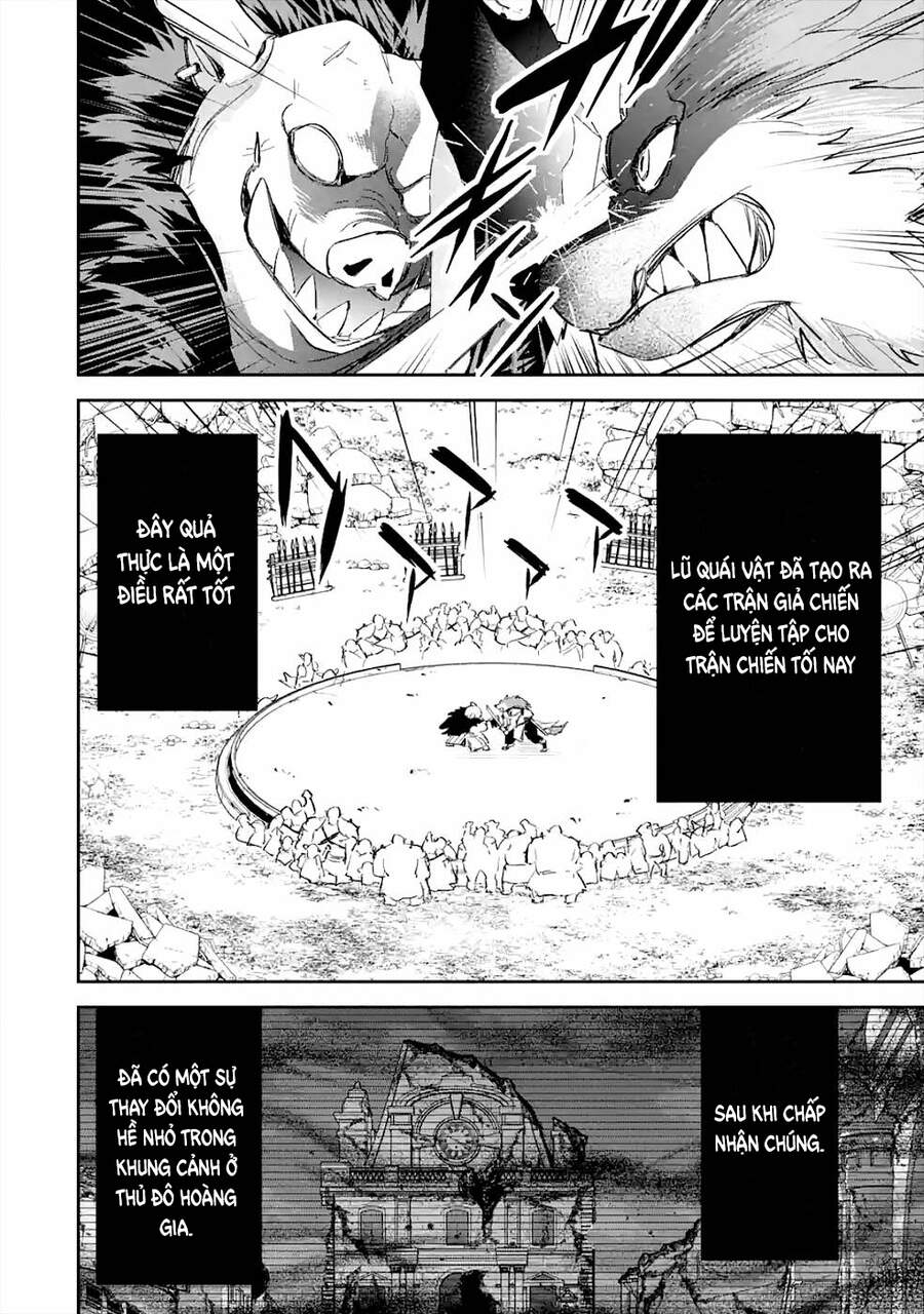 tôi, hiền nhân bị xử tử hình, đã được tái sinh lại thành một lich, và chiến tranh xâm lược bắt đầu chapter 7.1 14