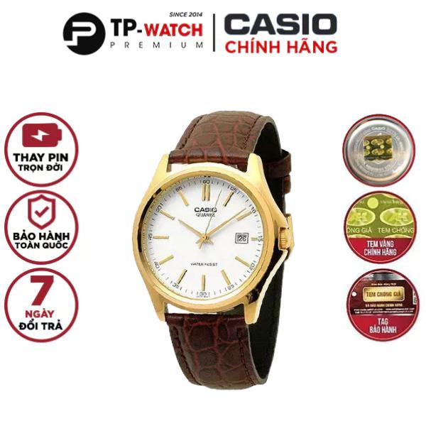 Đồng Hồ Nam Casio Standard MTP-1183Q-7ADF Chính Hãng | Casio Standard MTP-1183Q-7A Dây Da