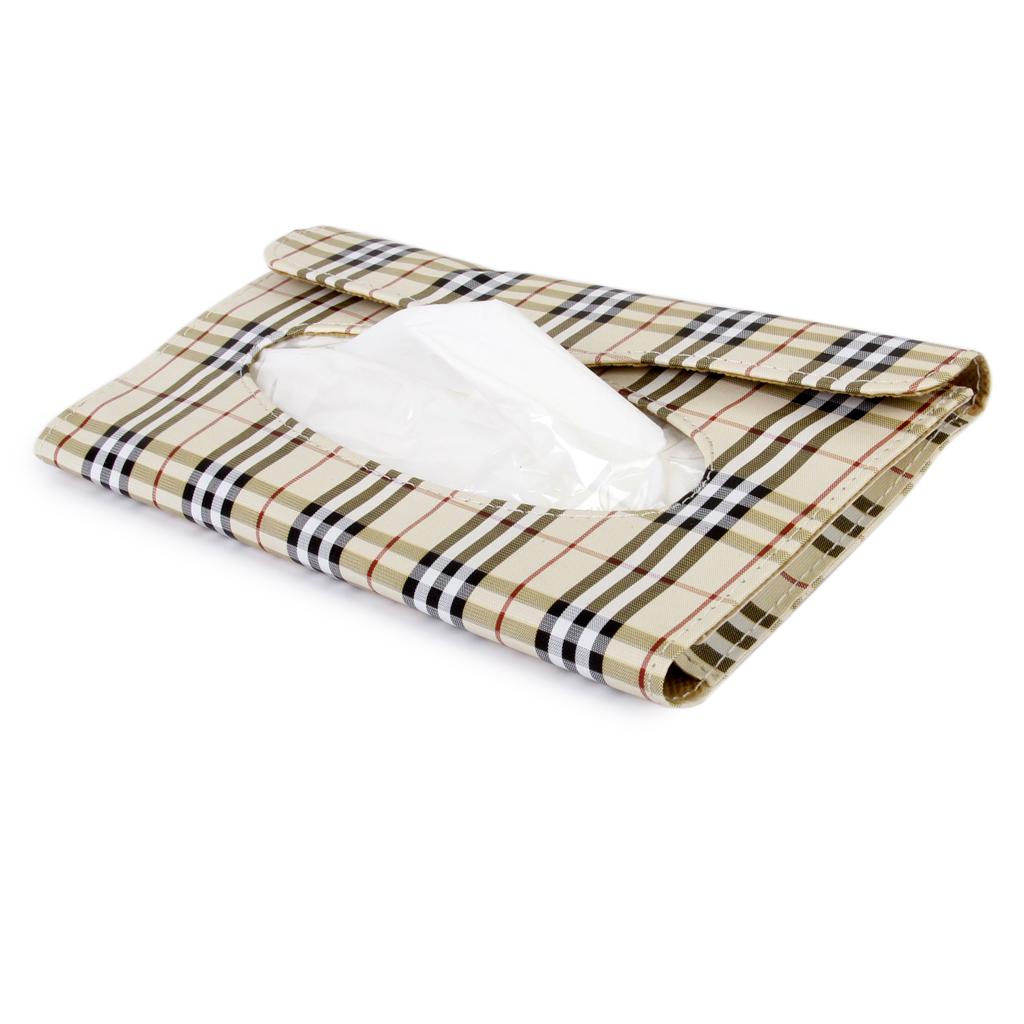 PU leather Auto Car sun visor Tissue box Paper napkin Accessories