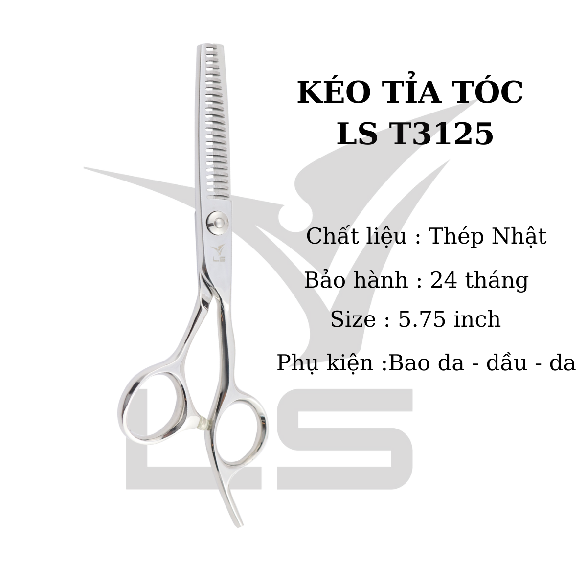 KÉO TỈA TÓC VIKO T3125 - TỶ LỆ RƠI TÓC 15%-20%