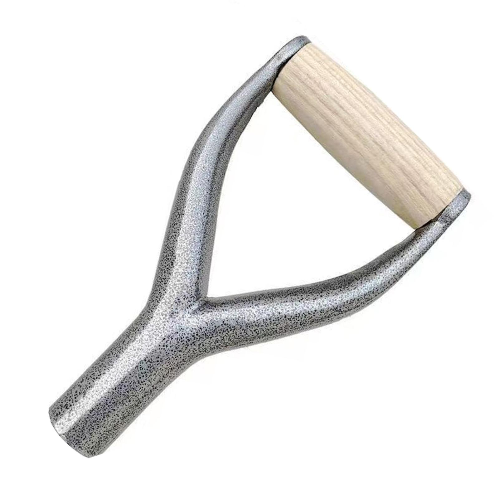 Shovel Handle Grip Replacement Iron Handle D Handle Snow Shovel Handle Spade