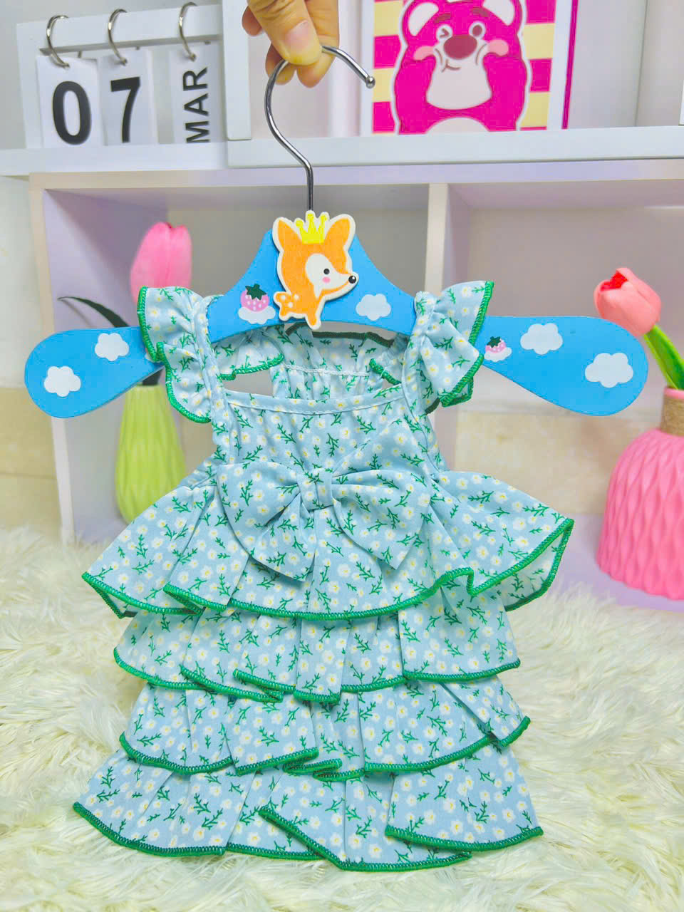 ĐẦM TẦNG HOA NHÍ SIÊU NGỌT TƯƠI MÁT DỄ THƯƠNG TỪ 0.5-12KG DÀNH CHO THÚ CƯNG CHÓ MÈO