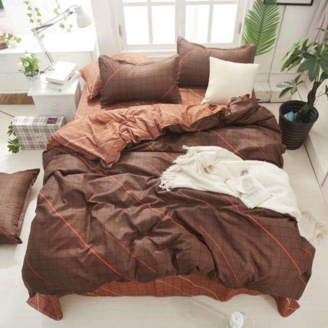SÉT CHĂN GA VÀ VỎ GỐI POLY COTTON