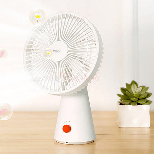 Quạt Xiaomi Reachargeable Mini Fan BHR6089GL ZMYDFS01DM - Hàng chính hãng