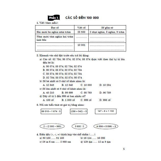 Sách - Kĩ Năng Giải Toán Lớp 4 - Dùng Chung Các Bộ SGK Hiện Hành - Hồng Ân
