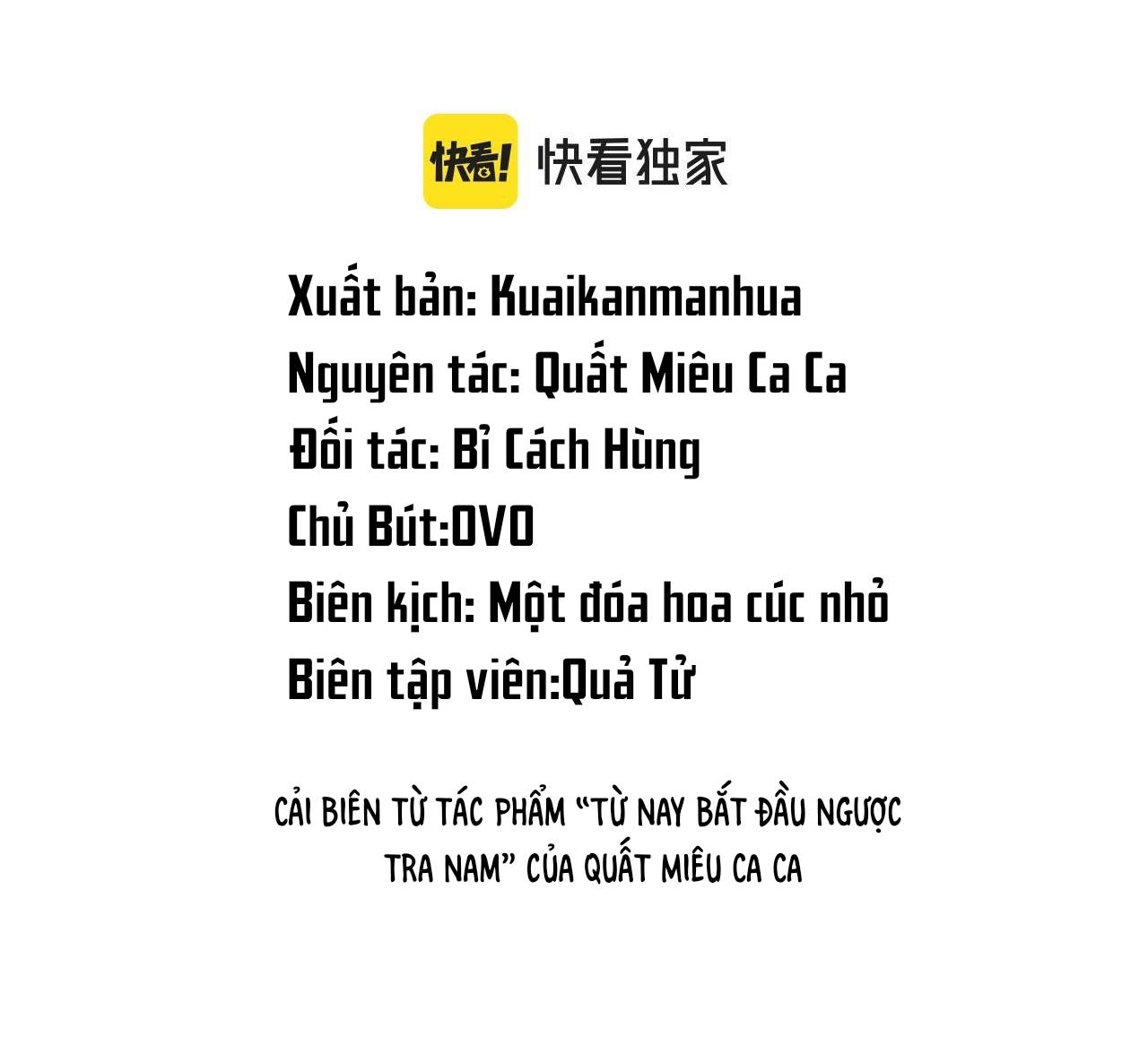 từ nay bắt đầu ngược tra nam chapter 1 2