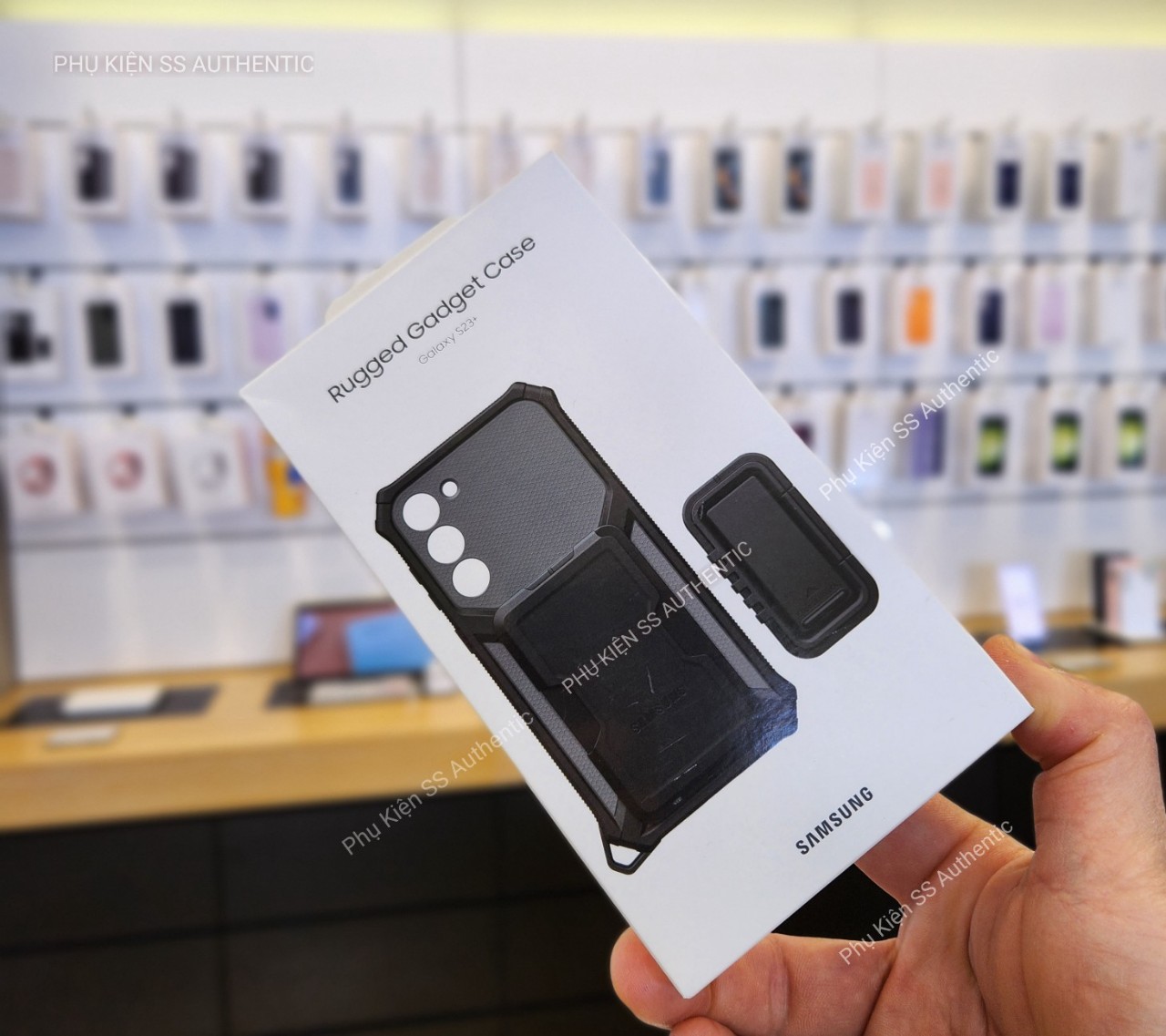 Ốp lưng Samsung chống sốc cho Galaxy S23 Plus - Rugged Gadget-Hàng chính hãng