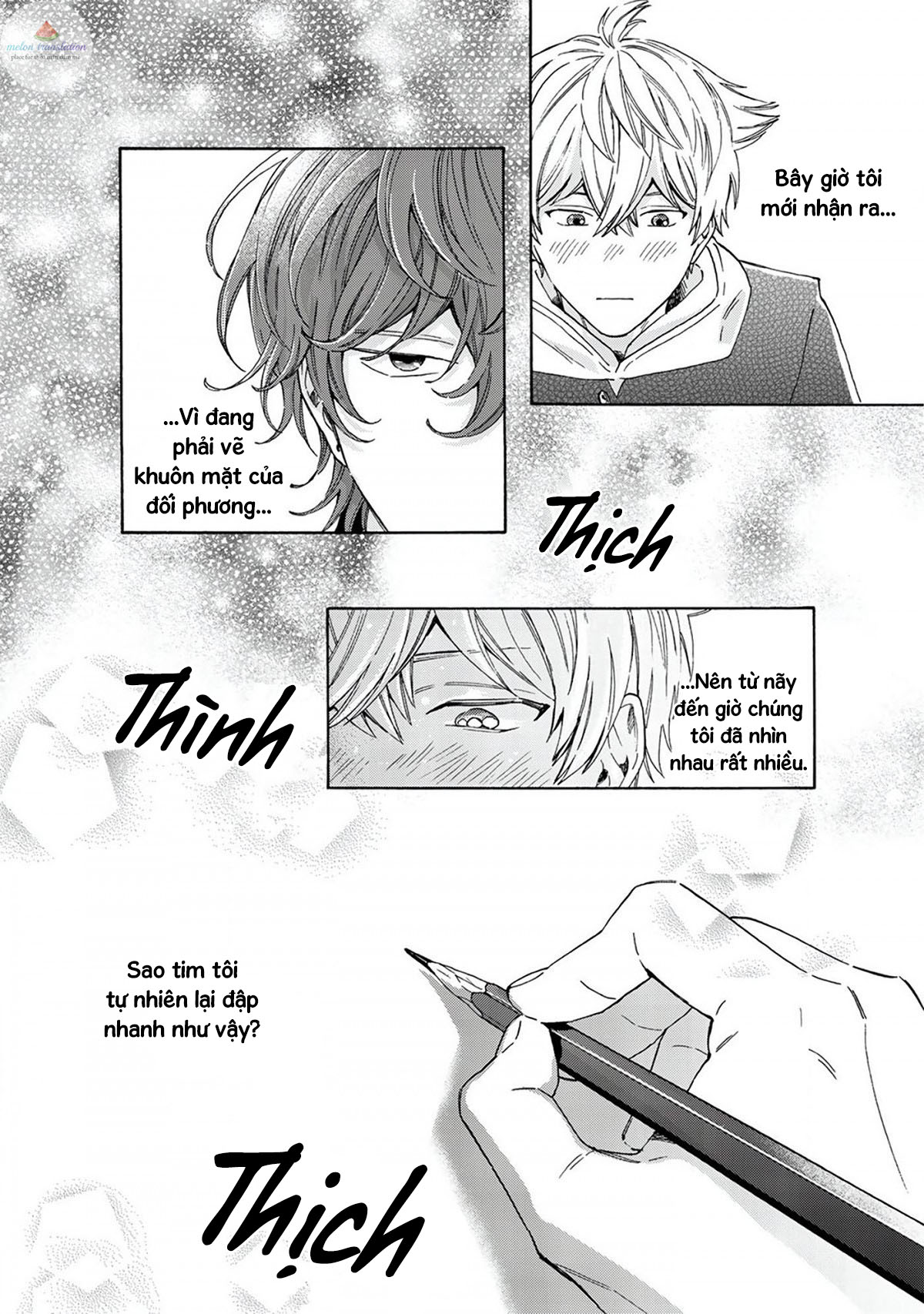 ngôi sao hạng nhất được vẽ bằng nụ hôn chapter 2 11