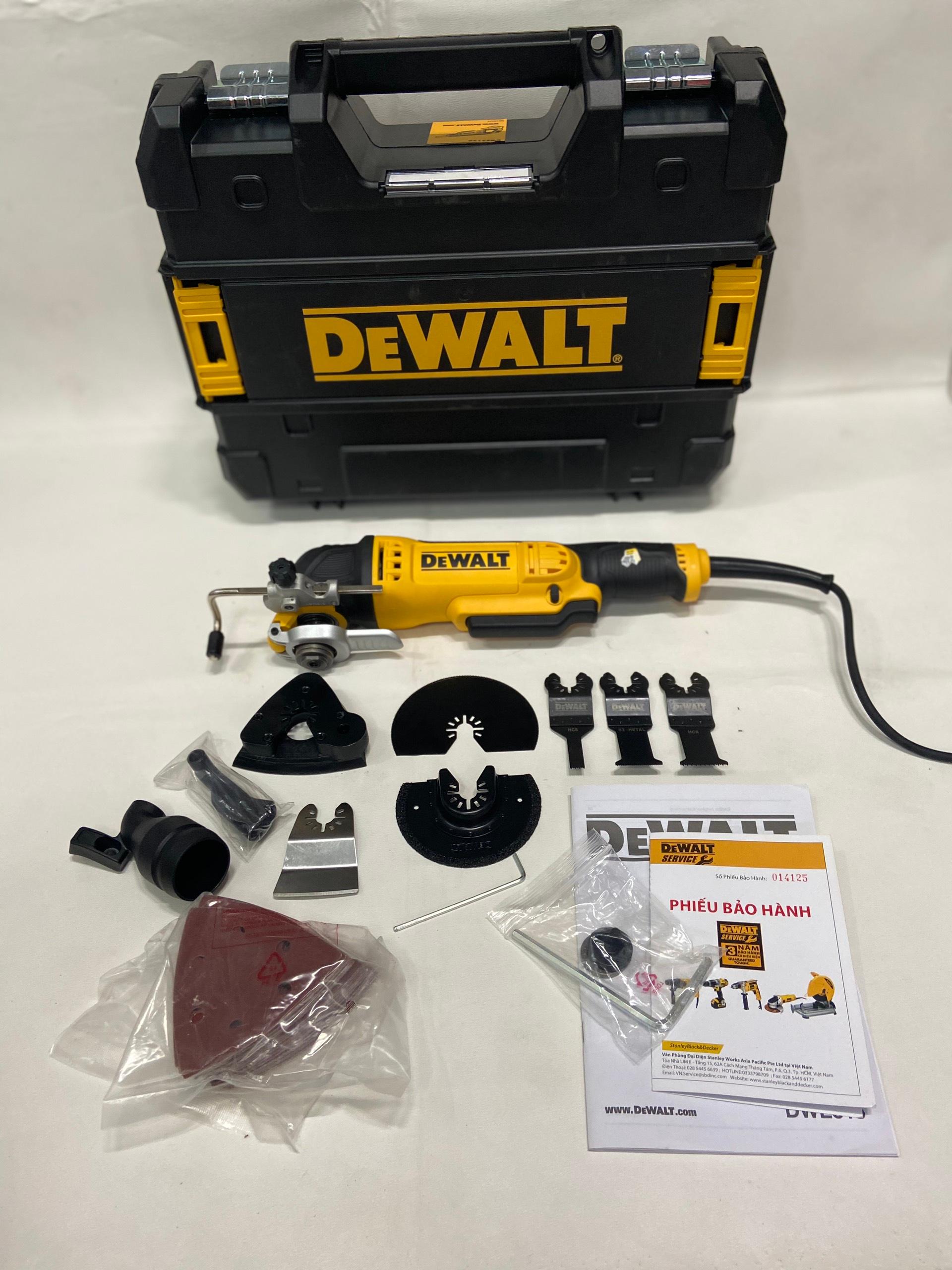 MÁY CẮT RUNG ĐA NĂNG 300W DEWALT DWE315K- HÀNG CHÍNH HÃNG