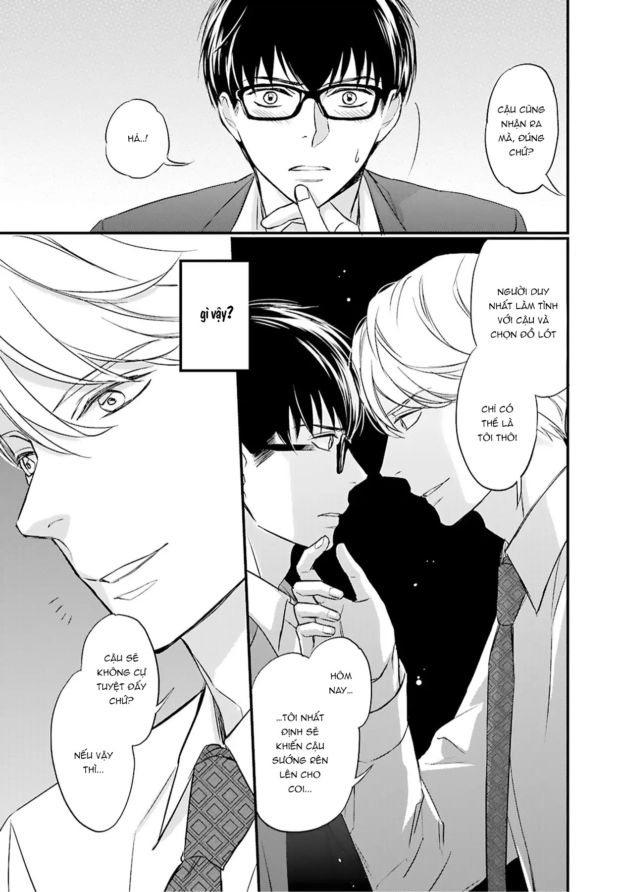 sự lựa chọn giữa tình yêu và đồ lót chapter 5 9