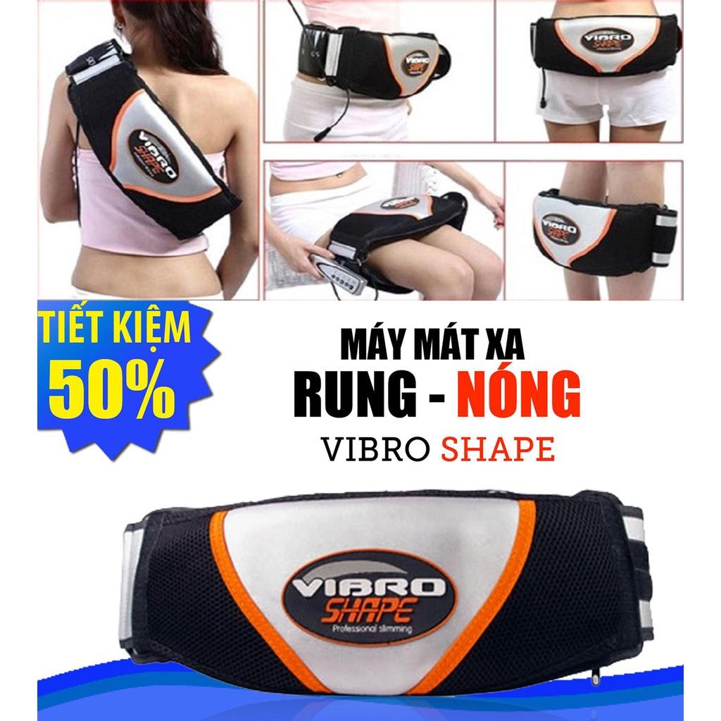 Đai rung nóng Vibro Shape, Đai massage đánh tan mỡ toàn thân HIỆU QUẢ NHANH