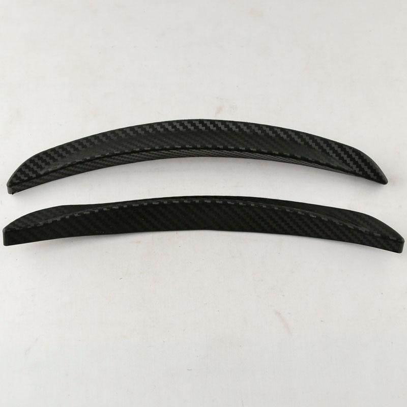 Universal Car Wheel Arch Trims Arches Eyebrow Guard Sticker Scuff Protector Strip 25cm 1Pair