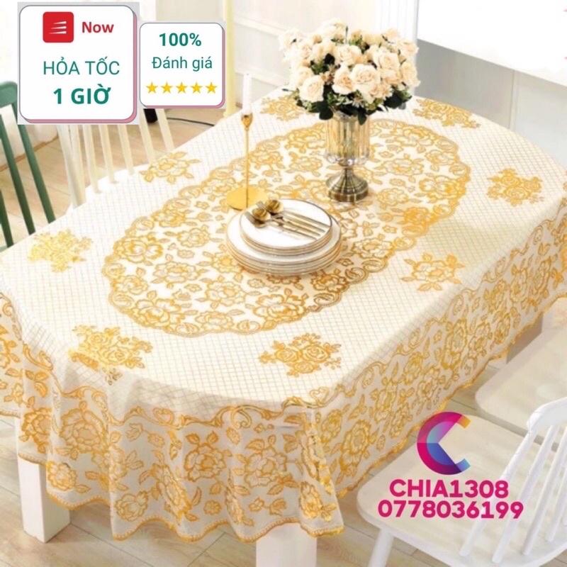 KHĂN TRẢI BÀN DÀI CAO CẤP KHÔNG THẤM NƯỚC