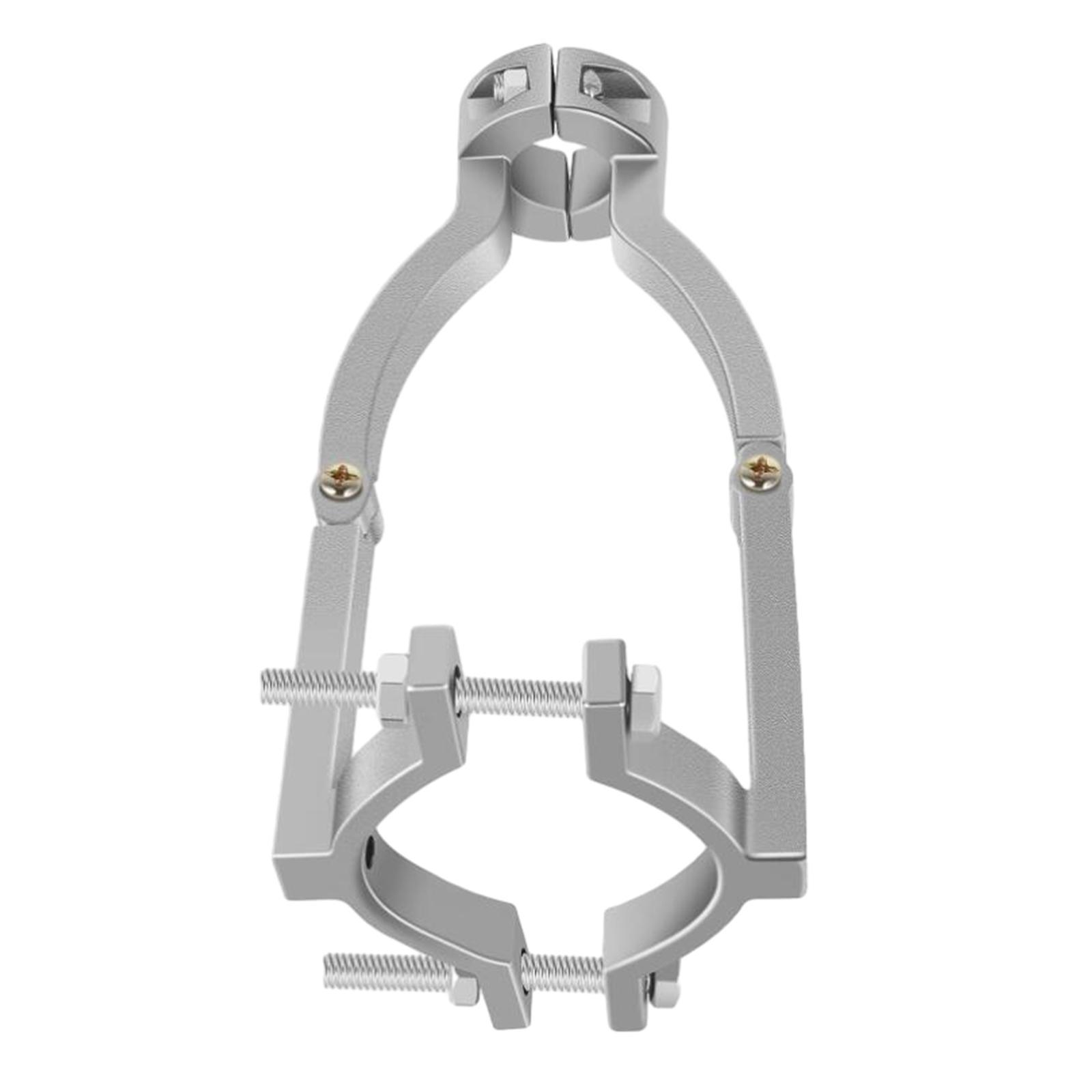 Square Hole Drill Bit Adapter Fixing Bracket Woodworking Stainless Steel Professional for Bench Drill or Hand Drill Drill Machine Accessory