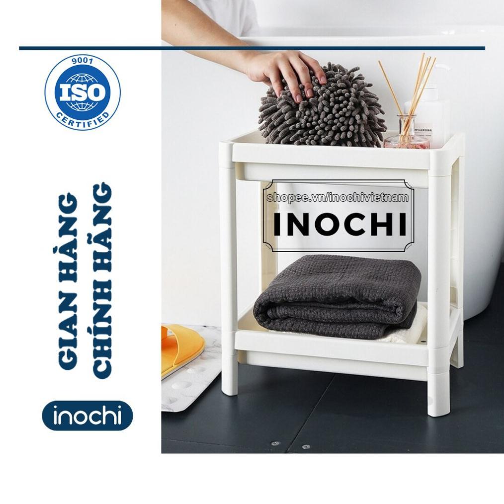 Kệ 2 Tầng inochi SALE Kệ để đồ Đa Năng nhà tắm Nhựa Dùng Để Đựng Gia Vị Nhà Bếp thông minh Cao Cấp Nhật Bản KE001