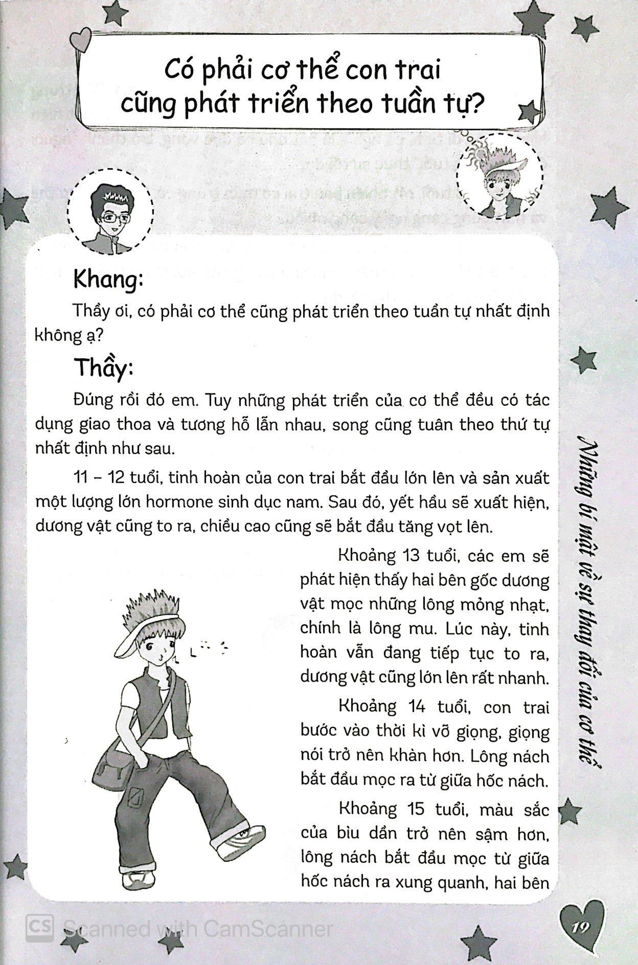 Cẩm Nang Tuổi Dậy Thì Dành Cho Bạn Trai (Tái Bản 2023)