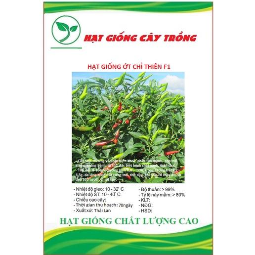 Hạt giống ớt chỉ thiên siêu cay F1 CT316 - Gói 30 hạt