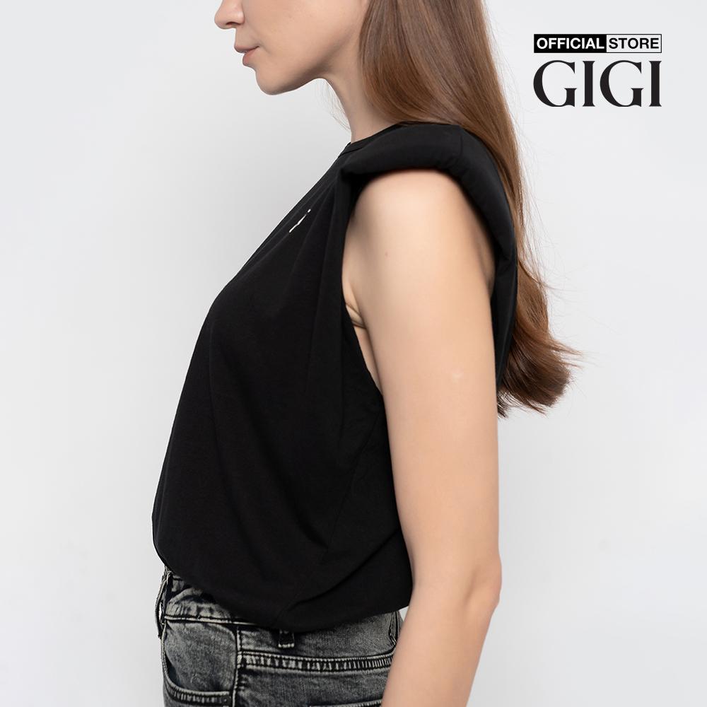 GIGI - Áo thun nữ cổ tròn độn vai thanh lịch G1203T212246