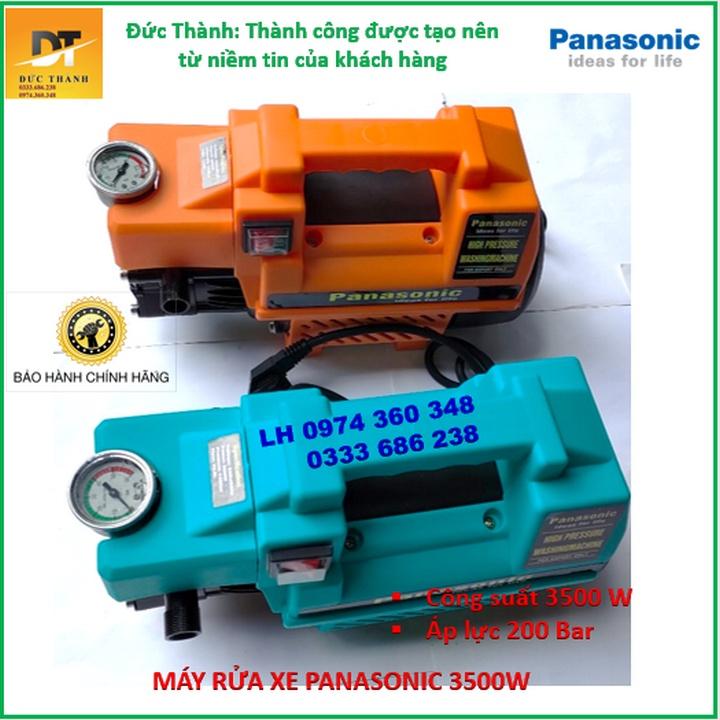 Máy rửa xe Panasonic công suất 3500W. Bảo hành chính hãng