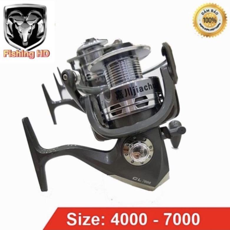 Máy Câu Cá Jiachuan CL Máy Câu Đứng Máy Câu Cá Kim Loại Giá Rẻ MC4 đồ câu FISHING_HD