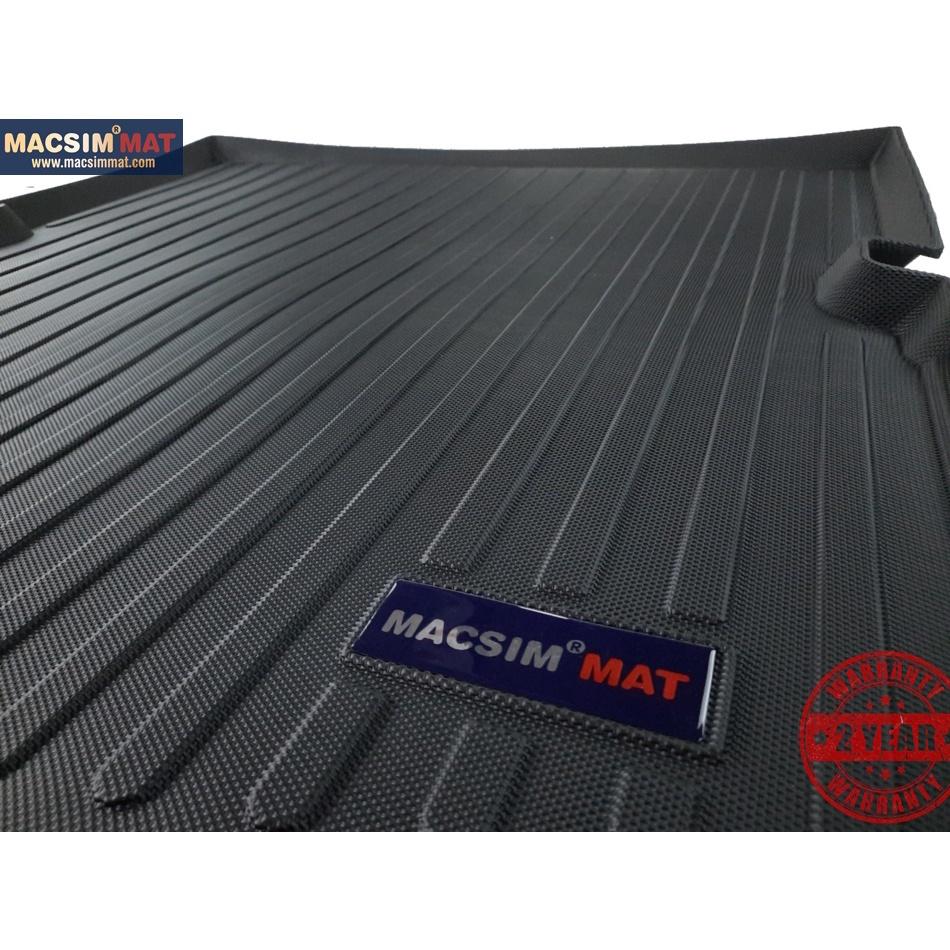 Thảm lót cốp xe ô tô Acura MDX (7 chỗ) 2014-đến nay nhãn hiệu Macsim chất liệu TPV cao cấp màu đen( D0187)