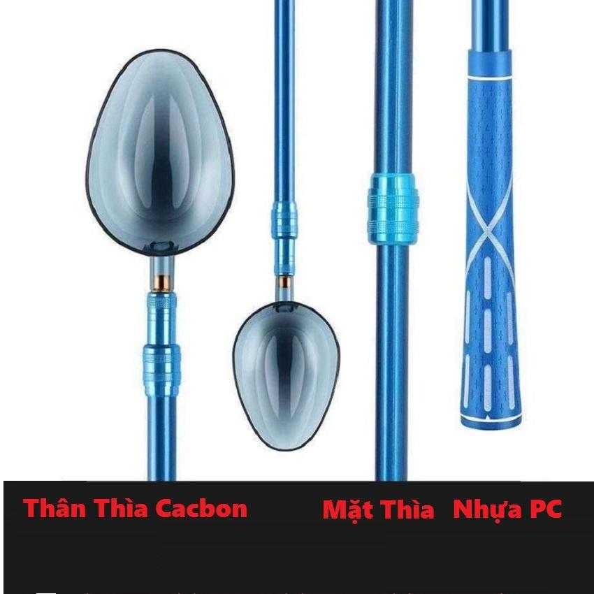 Thìa Ném Mồi Câu Cá Cacbon Cao Cấp Chuyên Câu Đơn Câu Đài KK-18 - SANAMI FISHING