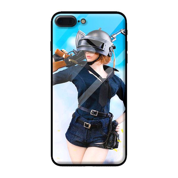 Ốp kính cường lực cho iPhone 7 Plus mẫu GAME PUP 8 - Hàng chính hãng