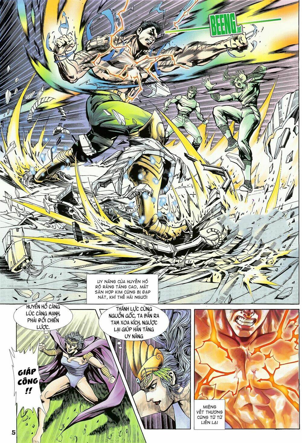 long hổ 5 thế chapter 164 5