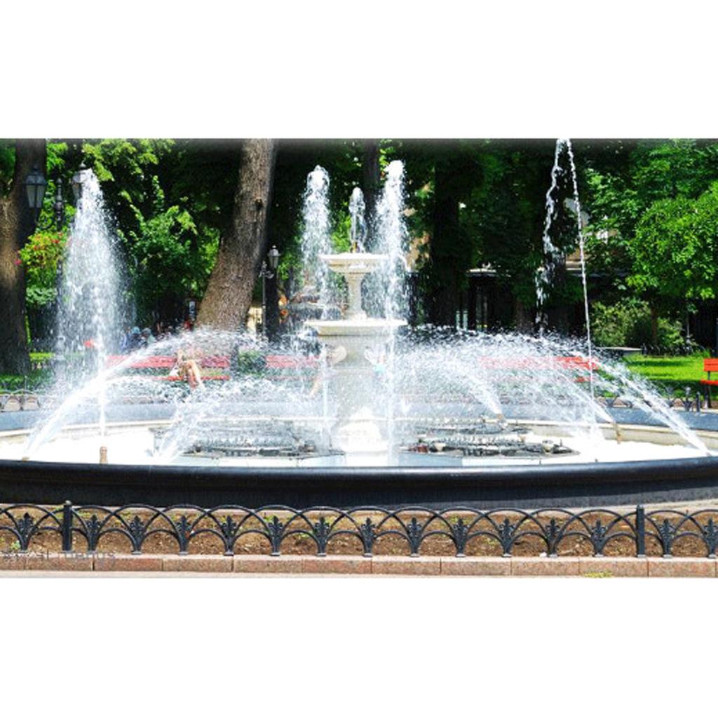 MagiDeal stainless steel fountain nozzle head straight garden pond DN50