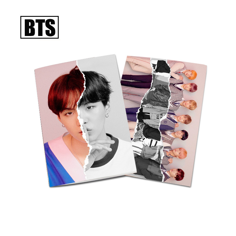 Bộ 10 vở BTS IDOL Notebook A5