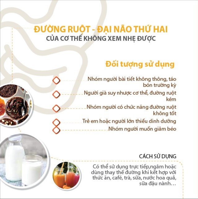 Fructooligosaccharide - Thiên Sư, Siro Fos Thiên Sư