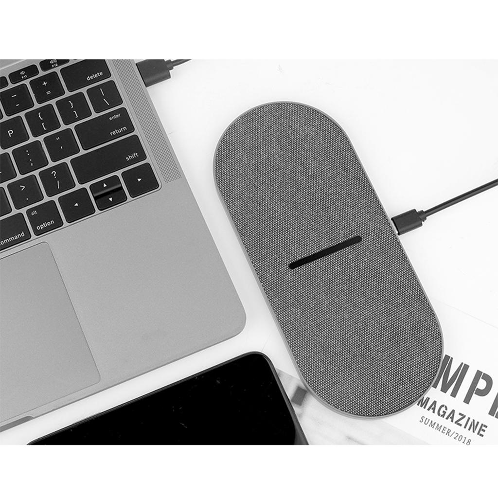 Wireless Charger, Qi 10W Max Wireless Charging Pad, Compatible with iPhone 12/12 Pro Max/SE/11 Pro Max, for Samsung Galaxy S20/Note 10