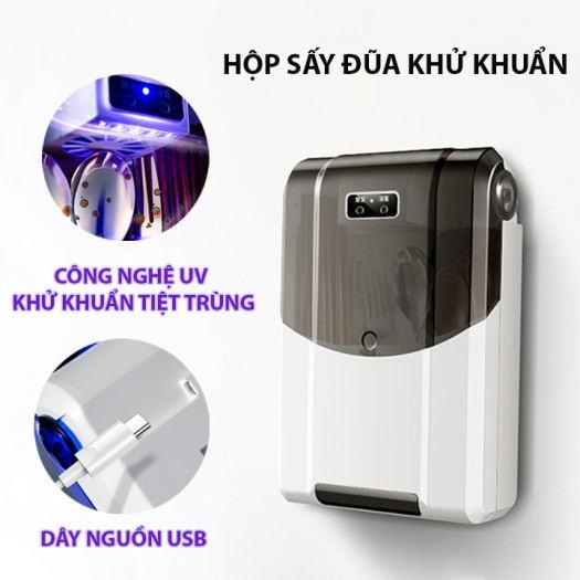 MÁY SẤY VÀ KHỬ KHUẨN ĐŨA THÌA CAO CẤP, TRÁNH ẨM MỐC, BẢO VỆ SỨC KHỎE GIA ĐÌNH