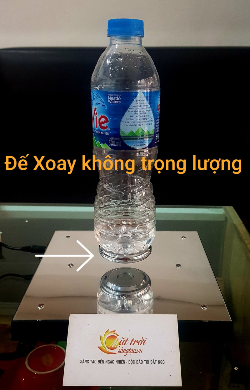 Đế xoay không trọng lương bay lơ lửng trên không