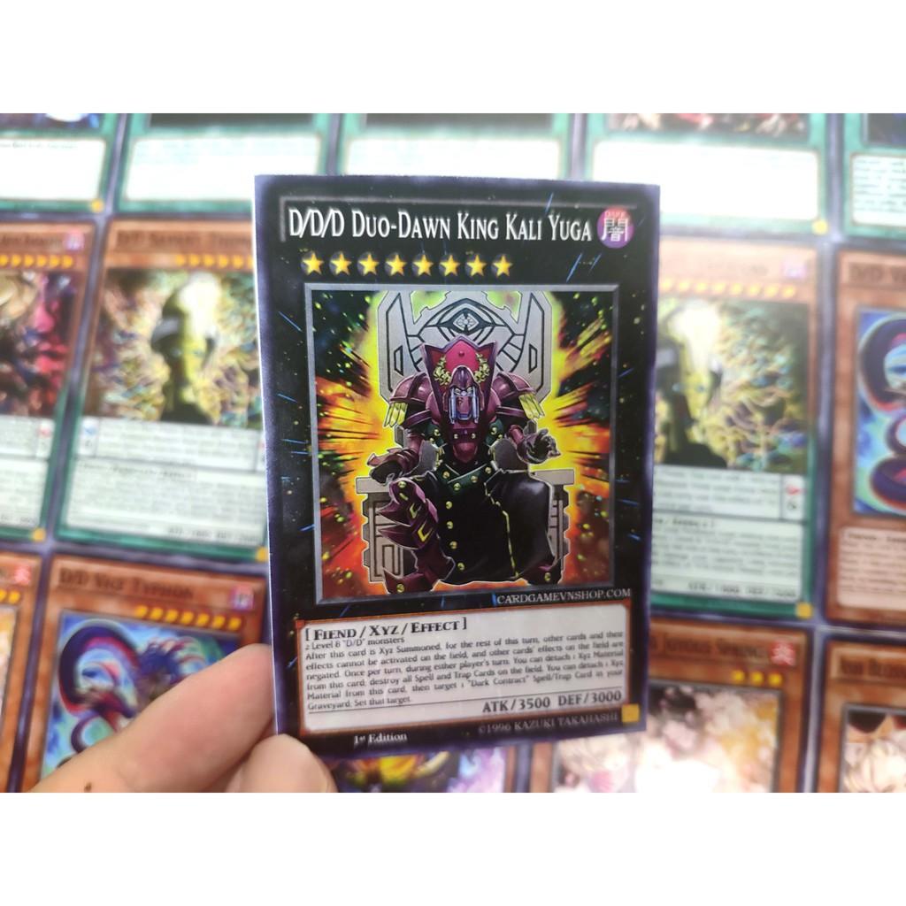 Bài Yugioh ️️ Thẻ bài Yugioh DDD Declan Akaba deck 54 lá