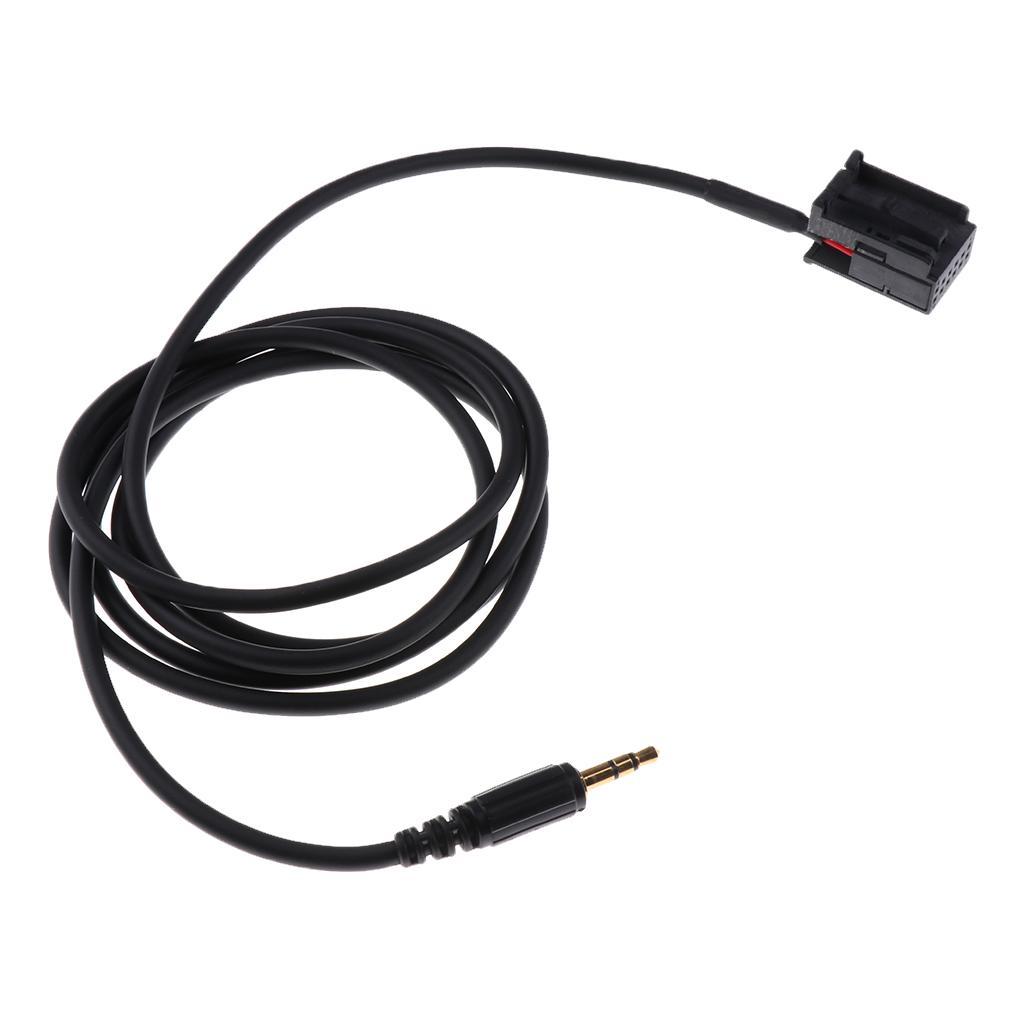 2-10pack Car 3.5mm Male Aux Audio Input Cable Adapter for Ford Focus Fiesta