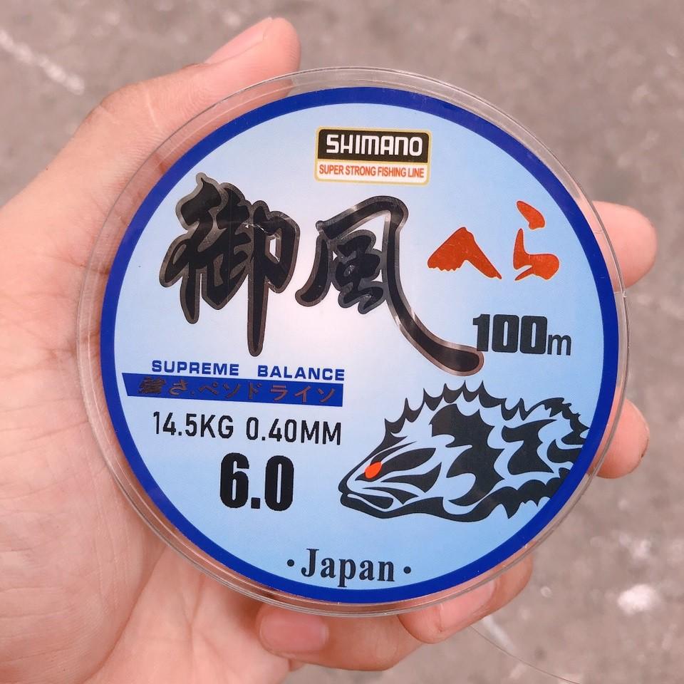Cước Câu Cá Siêu Bền Shimano 100m Đủ Size