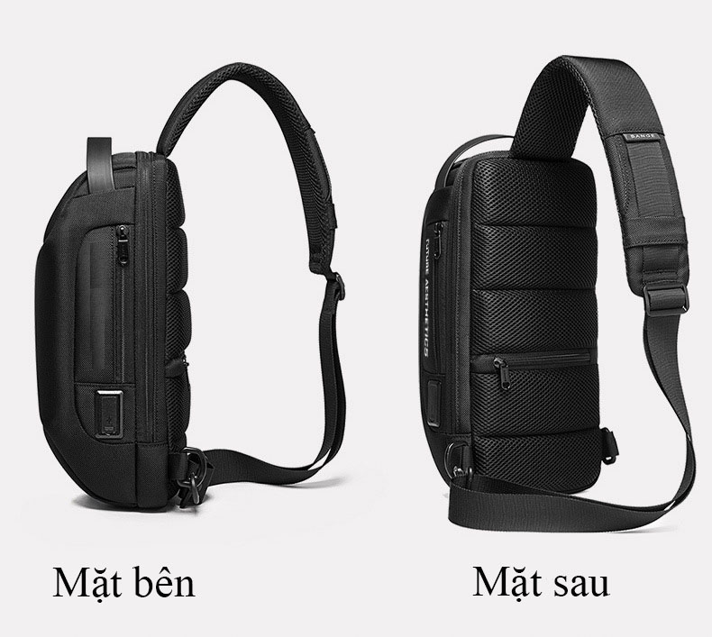 Túi đeo chéo nam phong cách thể thao mới tích hợp khóa chống trộm và chống thấm nước cao cấp