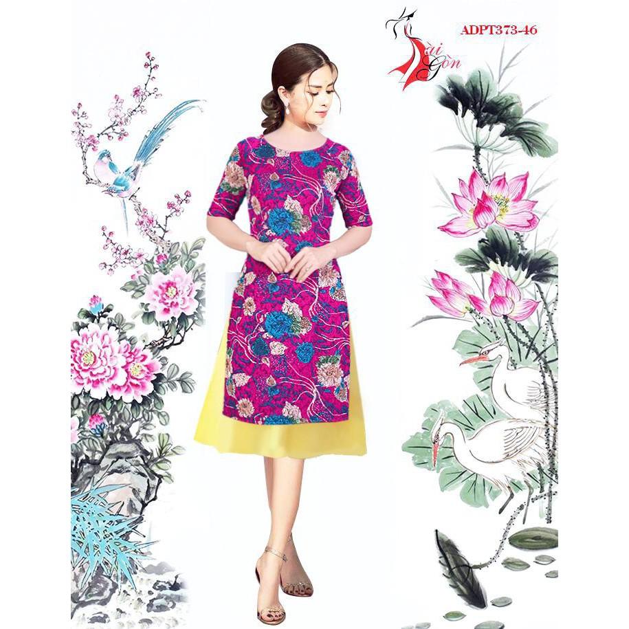 GIÁ XƯỞNG - Áo dài cách tân gấm thun
