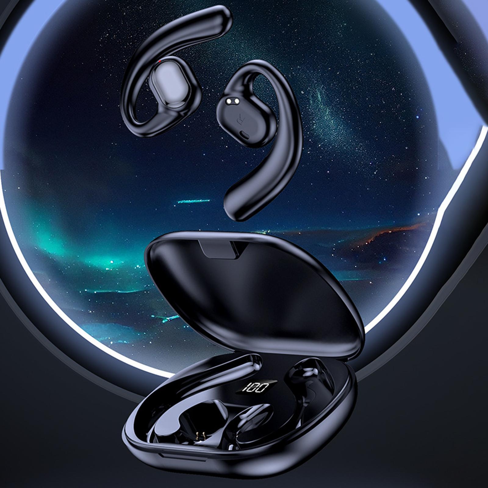 Wireless Earbuds LED Display Bluetooth Headphones for Cycling Office Workout