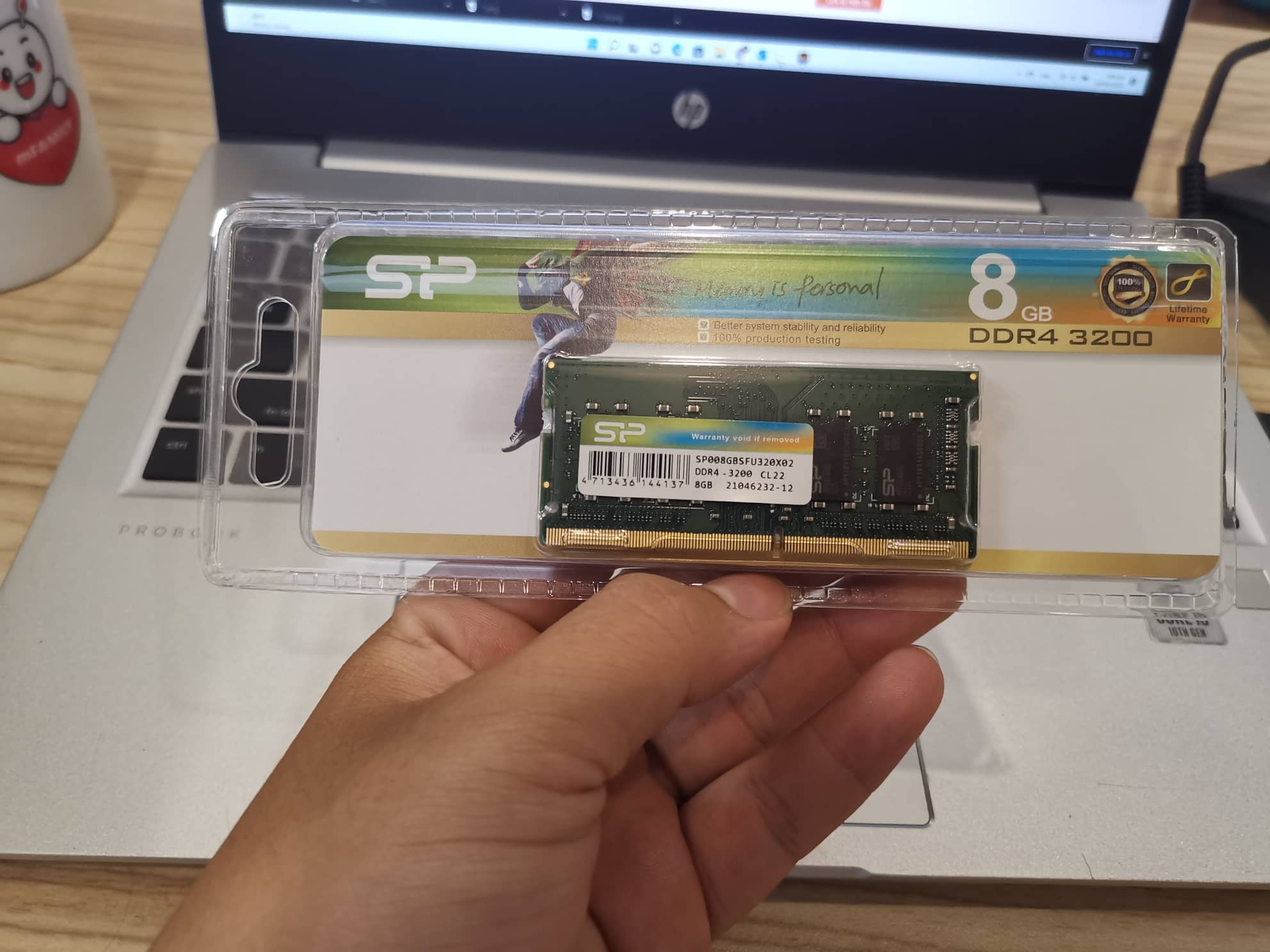 Ram Laptop Silicon Power DDR4/8GB Bus 3200 Mhz| Hàng chính hãng