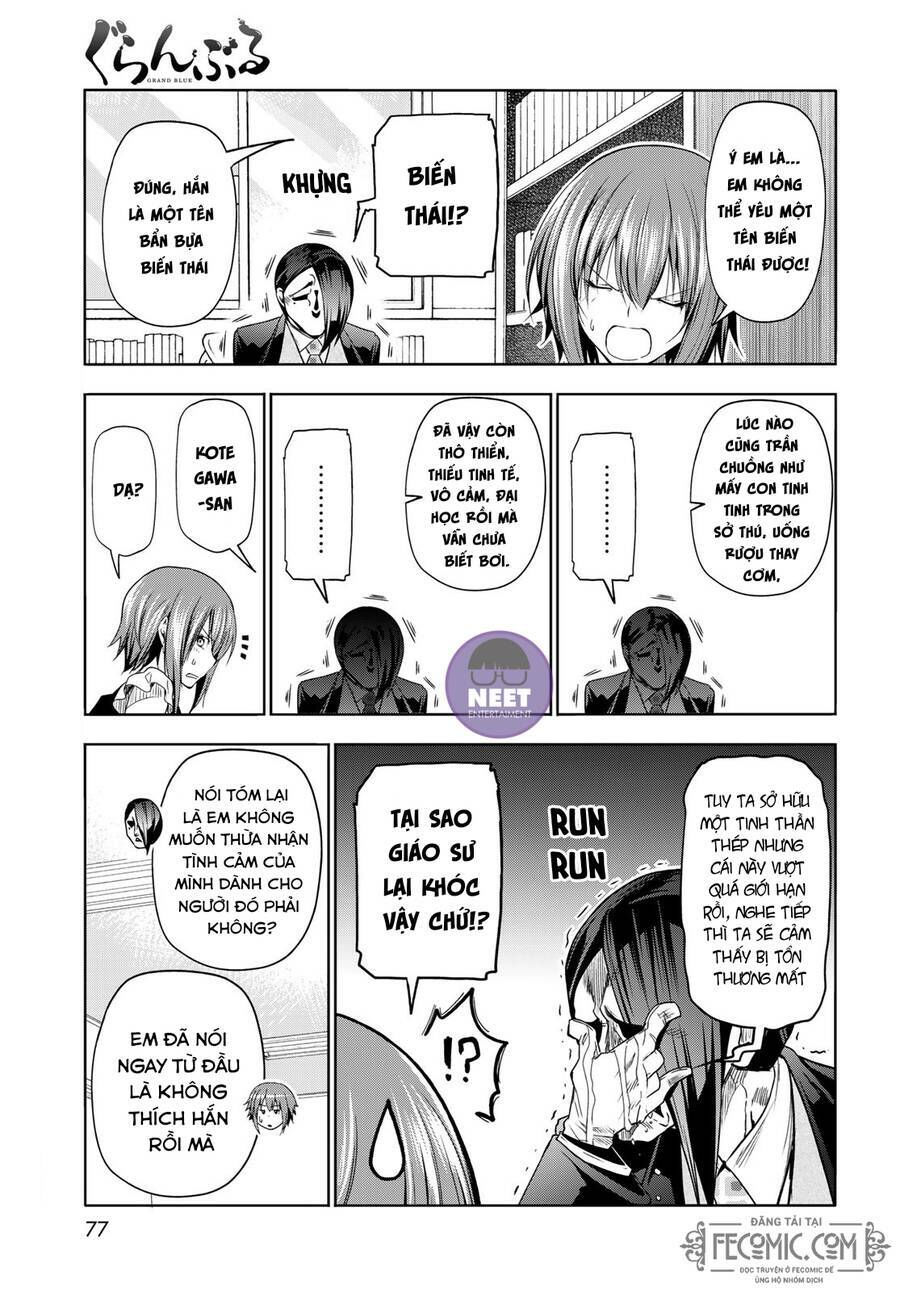 cô gái thích lặn - grand blue chapter 79 14