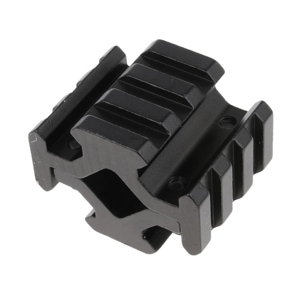 2xUniversal Rail Picatinny Weaver Mount Bracket for Scope Flashlight D
